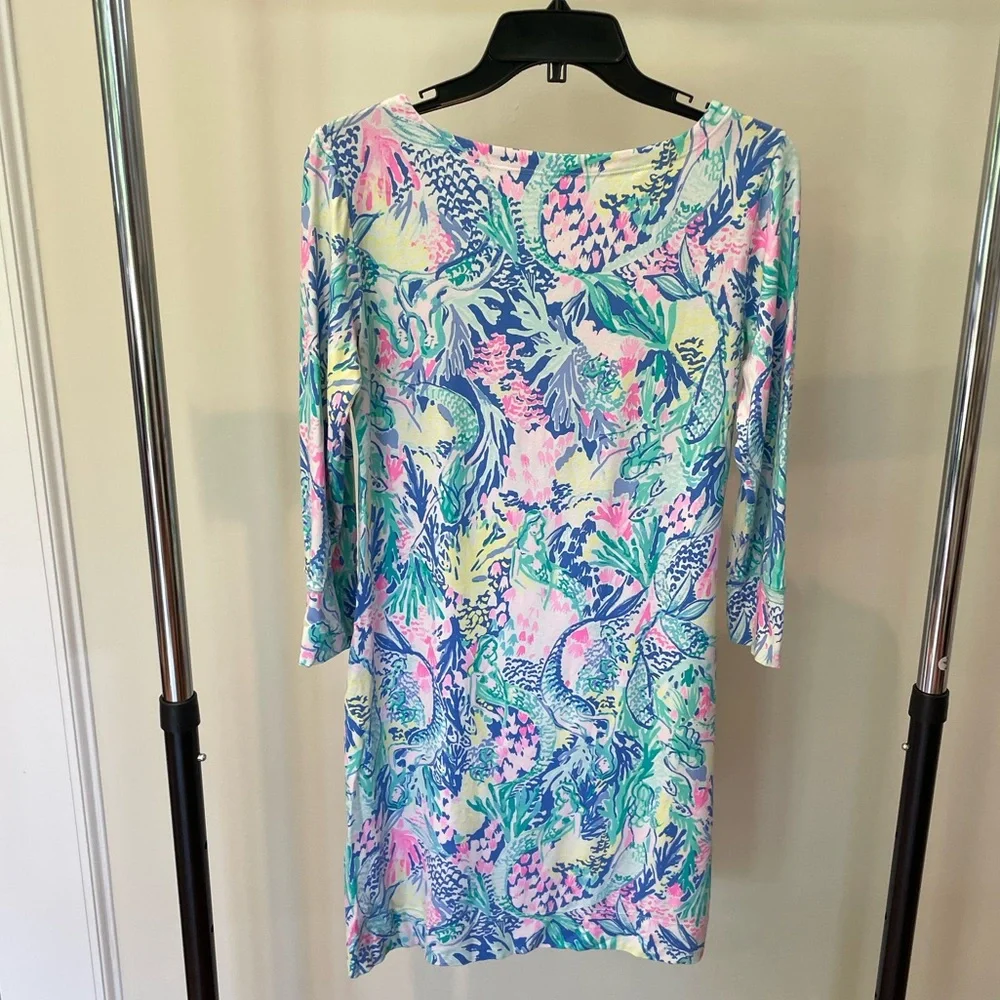 Lilly Pulitzer Multicolor Long Sleeve Dress - Picture 2 of 6